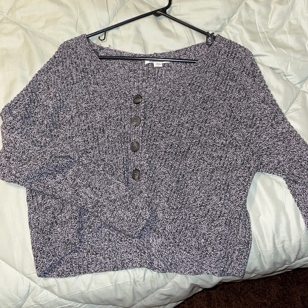 American Eagle Button Up Sweater